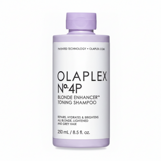Olaplex No 4P Blonde Enhancer Toning Shampoo 250ml for bright cool blonde hair