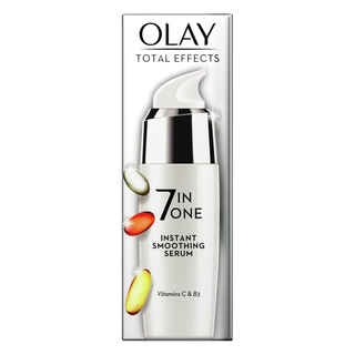 olay total effects 7in1 instant smoothing serum 50ml anti aging glow face serum hydrating lightweight skin renewal radiant smooth skin care product