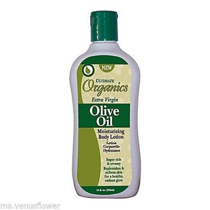 🫒 Olive Oil Body Lotion 355ml | Deep Moisturizing Skin Care & Soft Glow