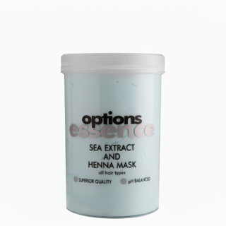 option essence sea extract henna hair mask 1000ml hydrate repair soft shiny hair