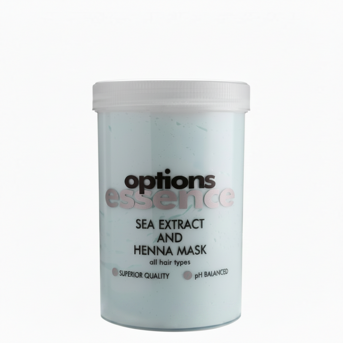 Option Essence Sea Extract & Henna Hair Mask 1000ml | Hydrate & Repair Hair
