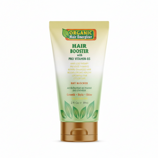 organic hair energizer hair booster 2oz pro vitamin b5 growth treatment for stronger thicker healthy hair