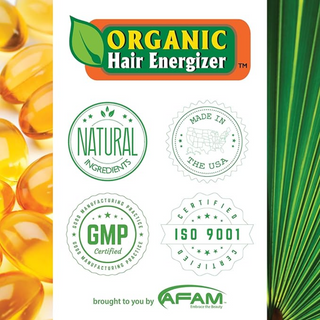 organic hair energizer hair booster 2oz pro vitamin b5 growth treatment for stronger thicker healthy hair