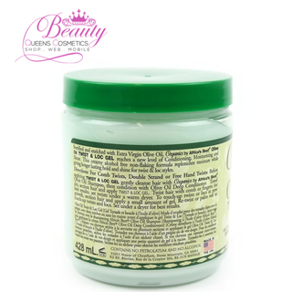 Africa's Best Olive Oil Twist & Lock Gel 426g | Define & Hold Twists
