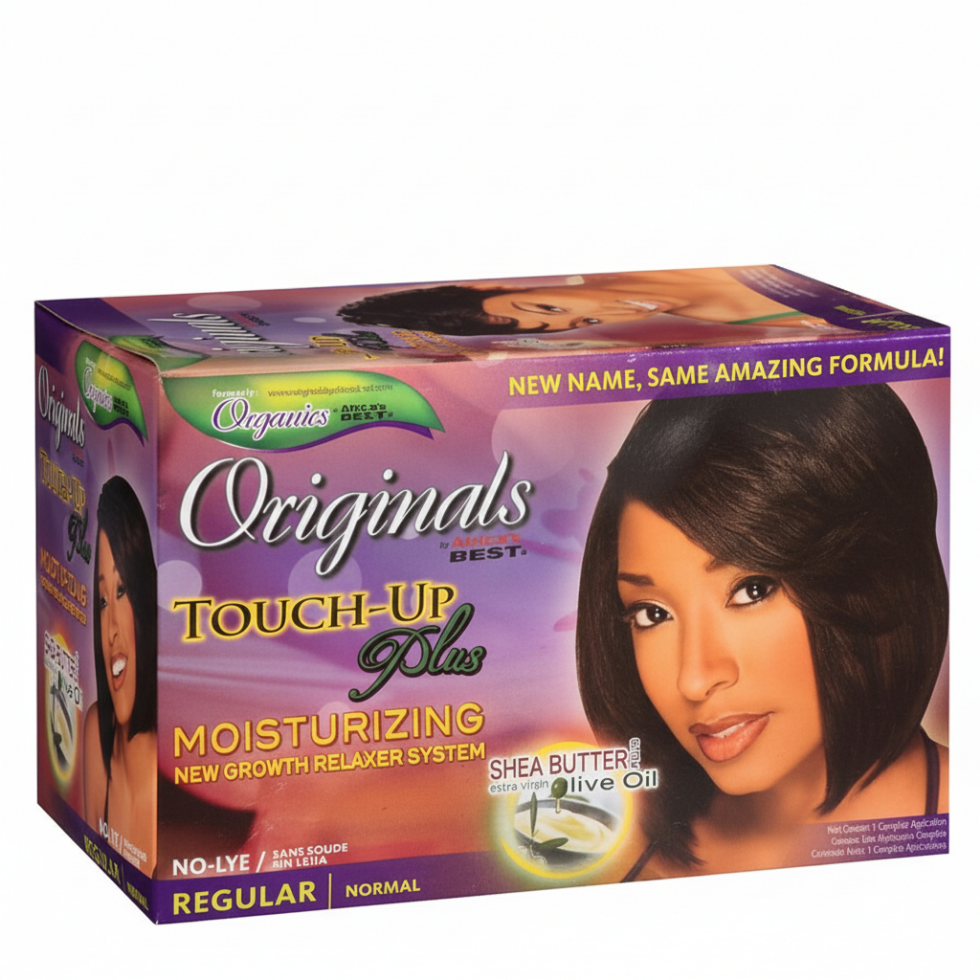 organics by africa's best touch up plus relaxer super formula smooth nourished roots