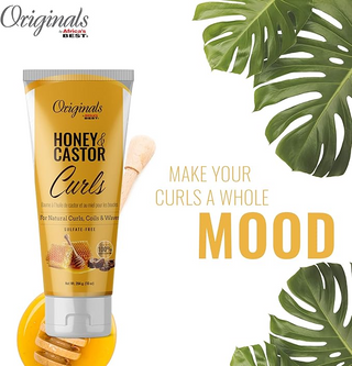 Originals Honey & Castor Curls Cream 284g | Smooth, Defined, Moisturized Curls