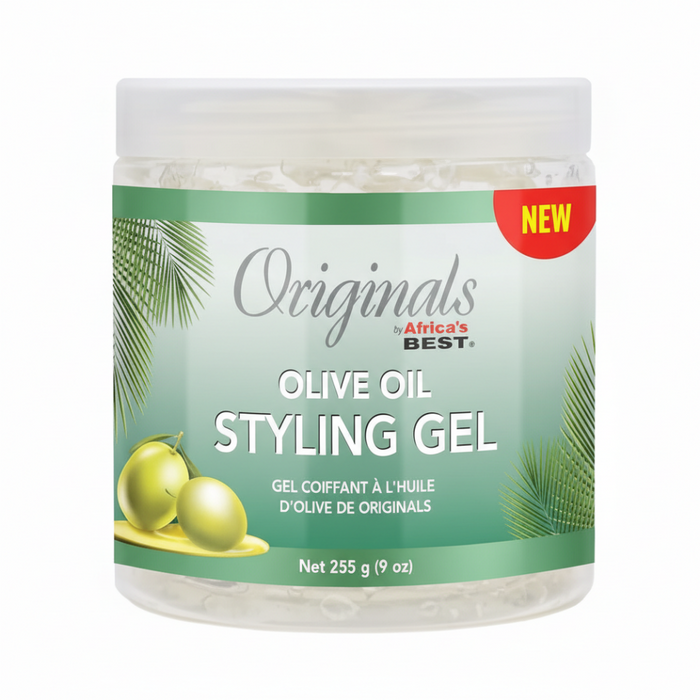 originals africa's best olive oil styling gel 9oz strong hold healthy shine