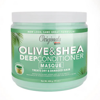 originals africa's best olive shea deep conditioner masque 15oz/426g moisturize repair