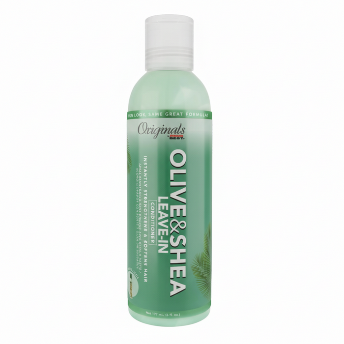 Originals Africa's Best Olive & Shea Leave-In Conditioner 6oz | Hydrate, Strengthen & Shine