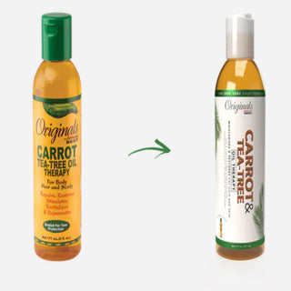 originals by africa best carrot tea-tree oil therapy 177ml moisturize restore hair treatment