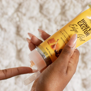 originals by africa's best honey & castor edge gel 114g strong hold styling gel