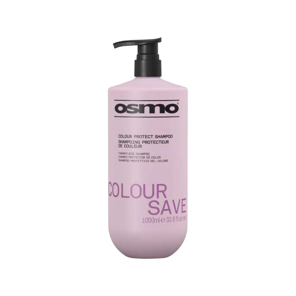 Osmo color save protect shampoo 1000ml color protection gentle cleansing and shine care shampoo