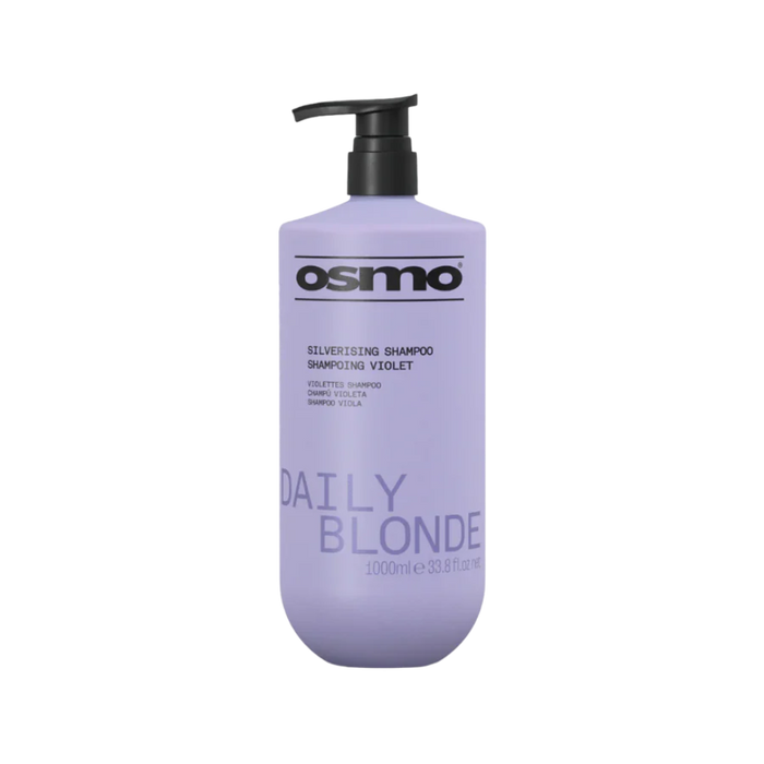 Osmo Daily Blonde Silverising Shampoo 1000ml | Blonde, Silver & Grey Hair Care