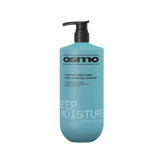 Osmo deep moisture hydrating conditioner 1000ml for dry hair deep hydration frizz control and smooth soft hair care conditioner