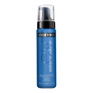 Osmo extreme volume mega styling foam 245ml root lift mousse for volume and fuller thicker hair styling foam