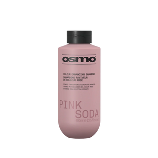 Osmo pink soda color enhancing shampoo 400ml gentle cleansing pink tone boosting shampoo for colored hair care