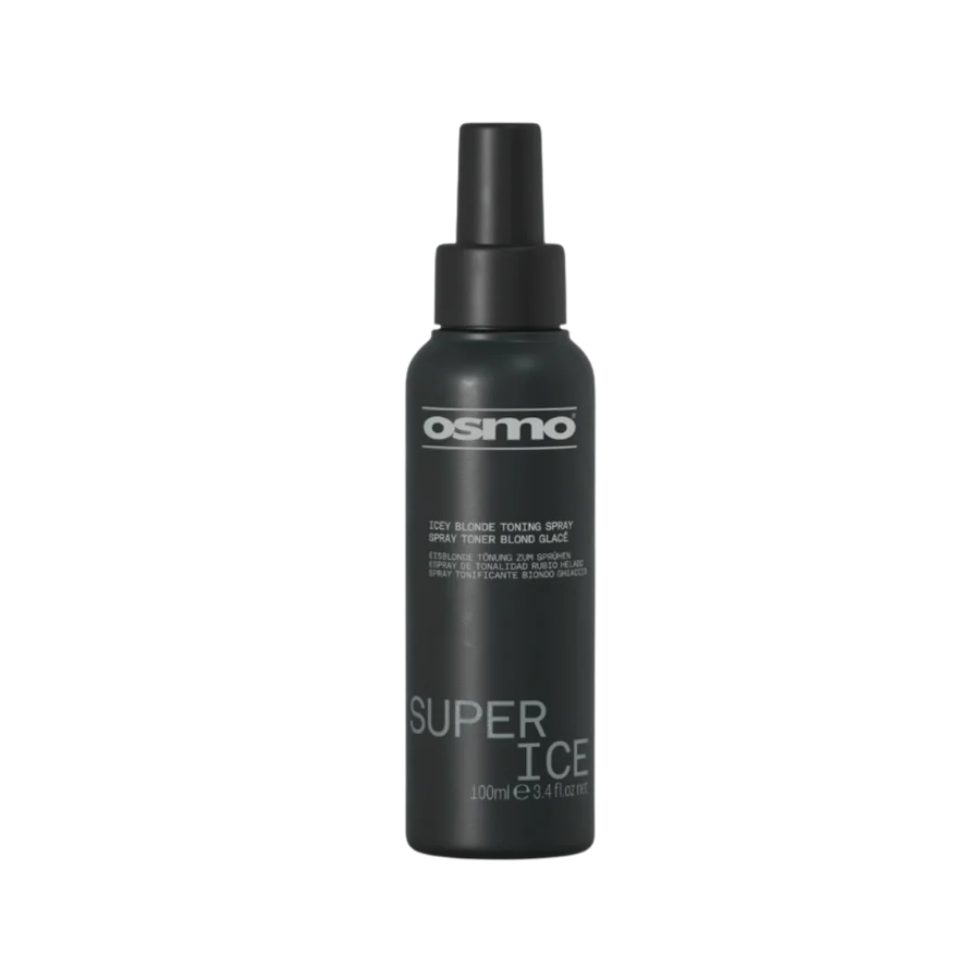 Osmo super ice icy blonde toning spray 100ml leave in toning spray for blonde hair with brassiness control shine enhancement and cool blonde maintenance