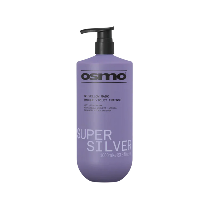 Osmo Super Silver No Yellow Mask 1000ml | Blonde & Grey Toning Hair Treatment