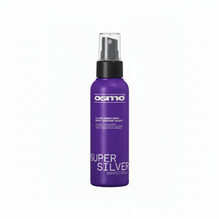 Osmo super silver toning spray 100ml leave in violet toning spray for blonde silver and grey hair with brassiness control and shine enhancement