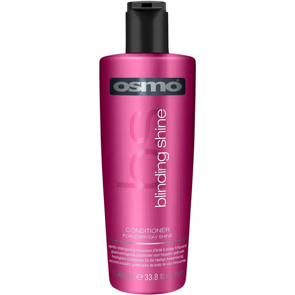 Osmo blinding shine illuminating conditioner 1000ml for glossy smooth and radiant hair care conditioner