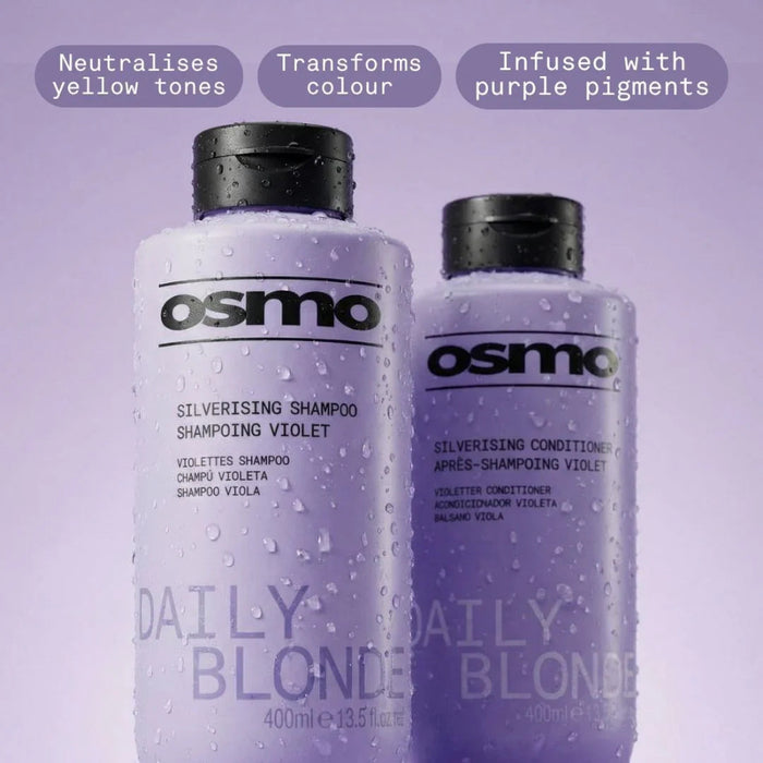 Osmo Daily Blonde Silverising Conditioner 400ml | Blonde & Silver Hair Care