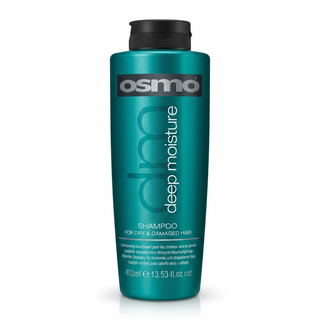 Osmo deep moisture hydrating shampoo 400ml for dry hair hydration frizz control smooth shine care