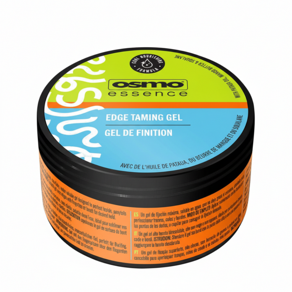 osmo essence edge taming gel 250ml strong hold smooth edges braids ponytail styling