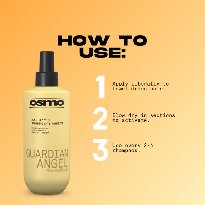Osmo Guardian Angel Anti Humidity Spray 250ml | Frizz Control Heat Protection