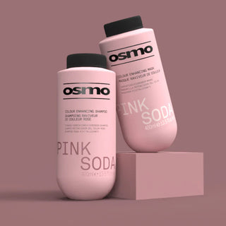 Osmo pink soda color enhancing mask 400ml pink tone boosting deep conditioning shine hair treatment mask