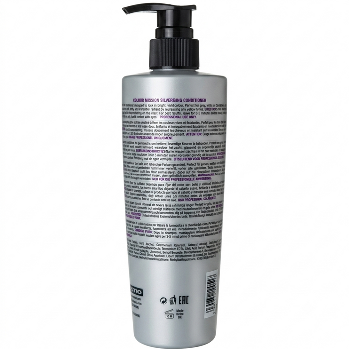 Osmo Silverising Conditioner 1000ml | Blonde & Grey Hair Tone Enhancer