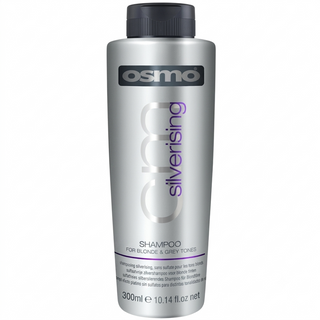 Osmo silverising shampoo 300ml anti yellow toner for blonde and grey hair cool tone shampoo