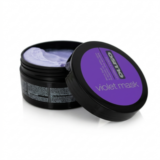 Osmo silverising violet mask 100ml for blonde and grey hair toning deep conditioning and brass reduction treatment