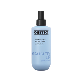 Osmo straighten up 250ml smoothing cream with heat protection for sleek straight frizz free hair