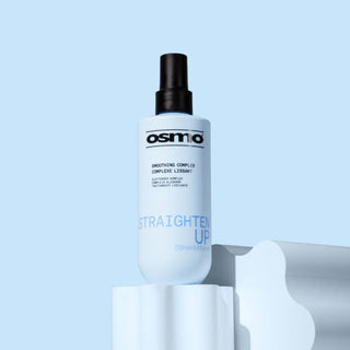 Osmo straighten up 250ml smoothing cream with heat protection for sleek straight frizz free hair