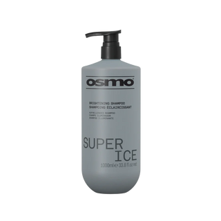 Osmo super ice brightening shampoo 1000ml for blonde grey and silver hair tone brightening and shine care shampoo
