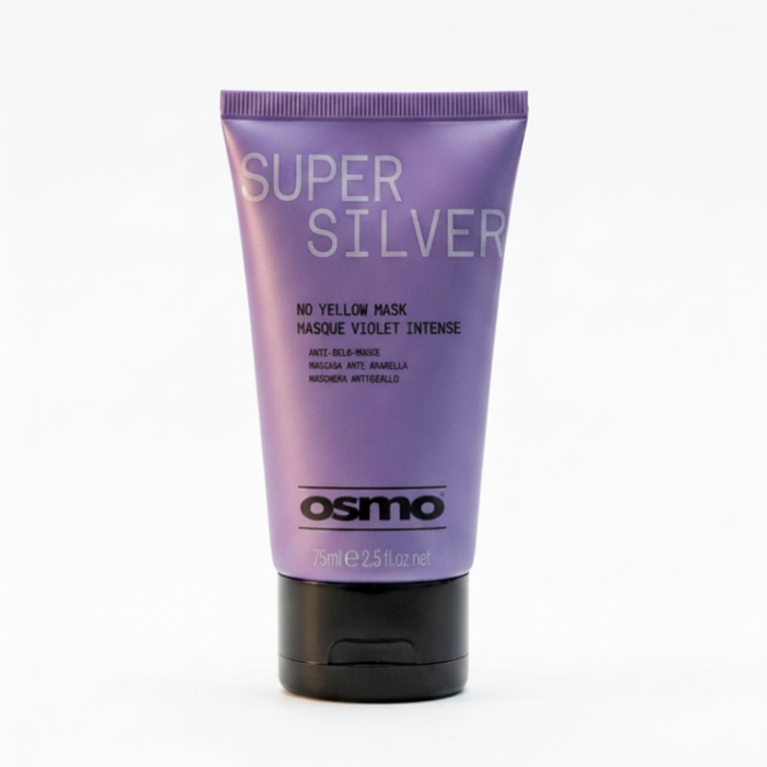 Osmo Super Silver No Yellow Mask 100ml | Blonde & Grey Toning Hair Mask