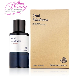 Oud Madness by Fragrance World- Unisex Oriental Woody Fragrance – 60ml EDP