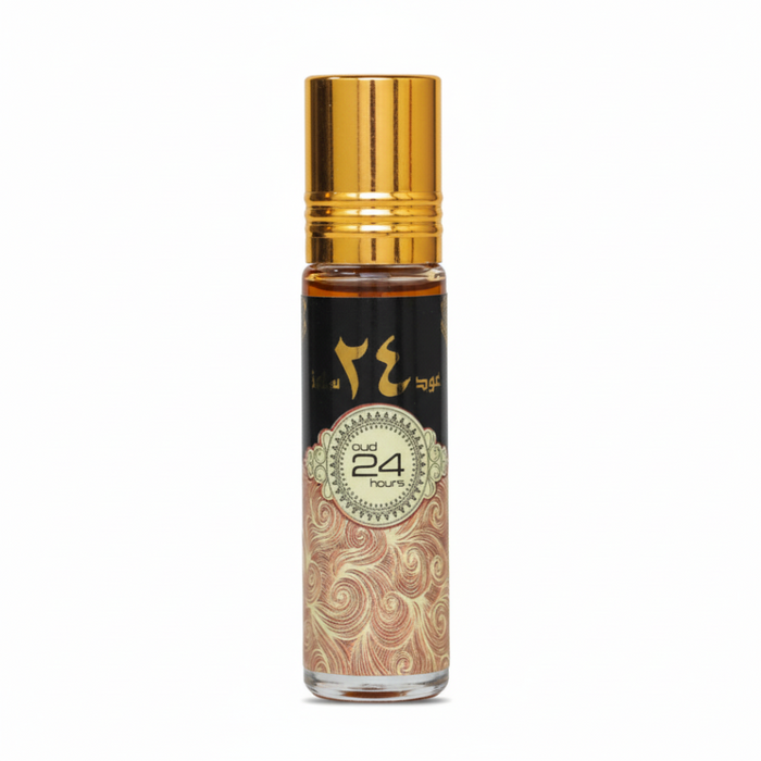 Oud 24 Hours Perfume Oil 10ml by Ard Al Zaafaran | Rich Oriental Fragrance