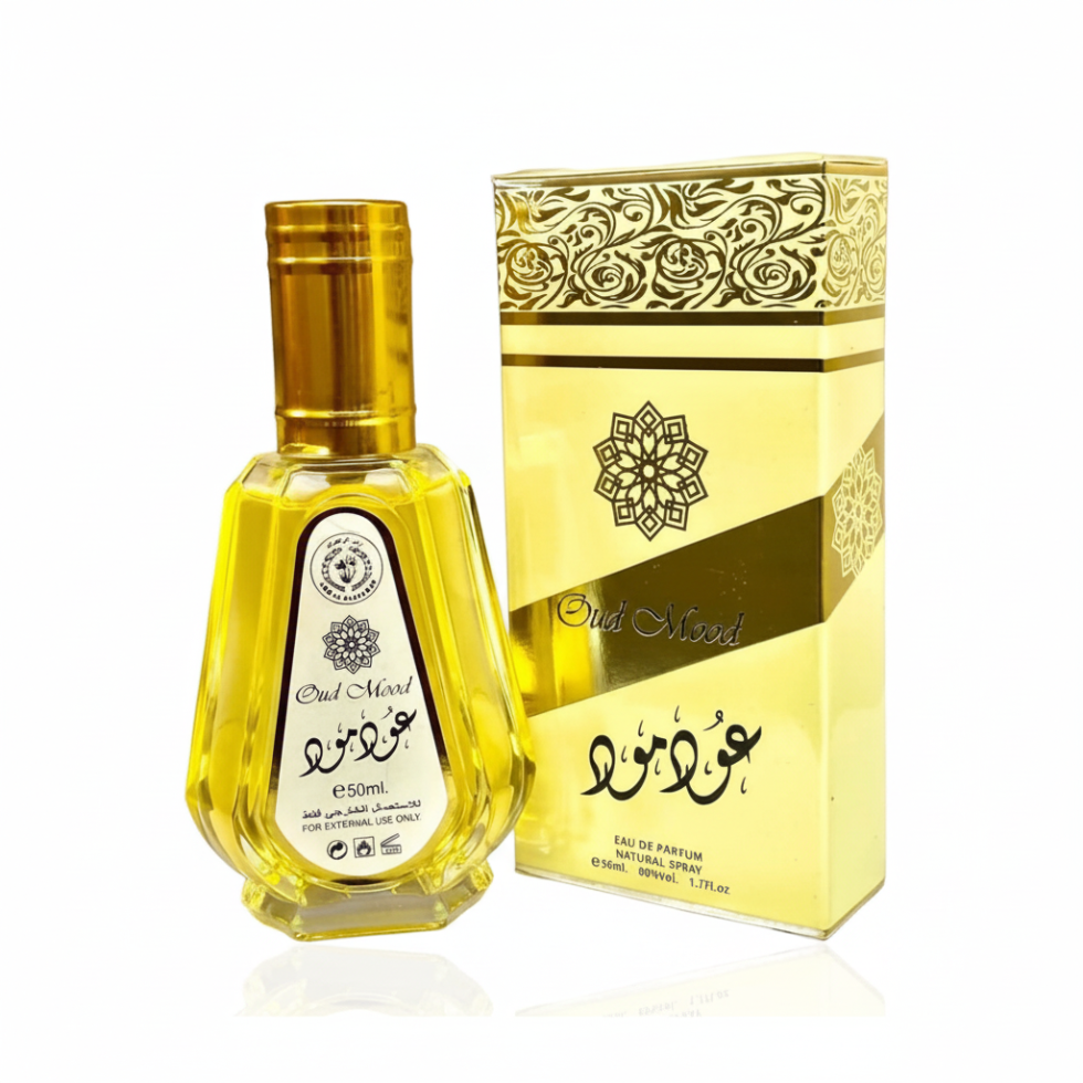 Oud Mood EDP 50ml by Ard Al Zaafaran warm oriental woody long-lasting perfume
