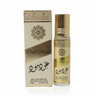Oud Mood roll on perfume oil 10ml by Ard Al Zaafaran long lasting oud fragrance