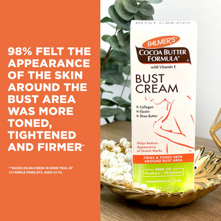 Palmer’s Cocoa Butter Bust Cream 125g | Firm, Tone & Reduce Stretch Marks