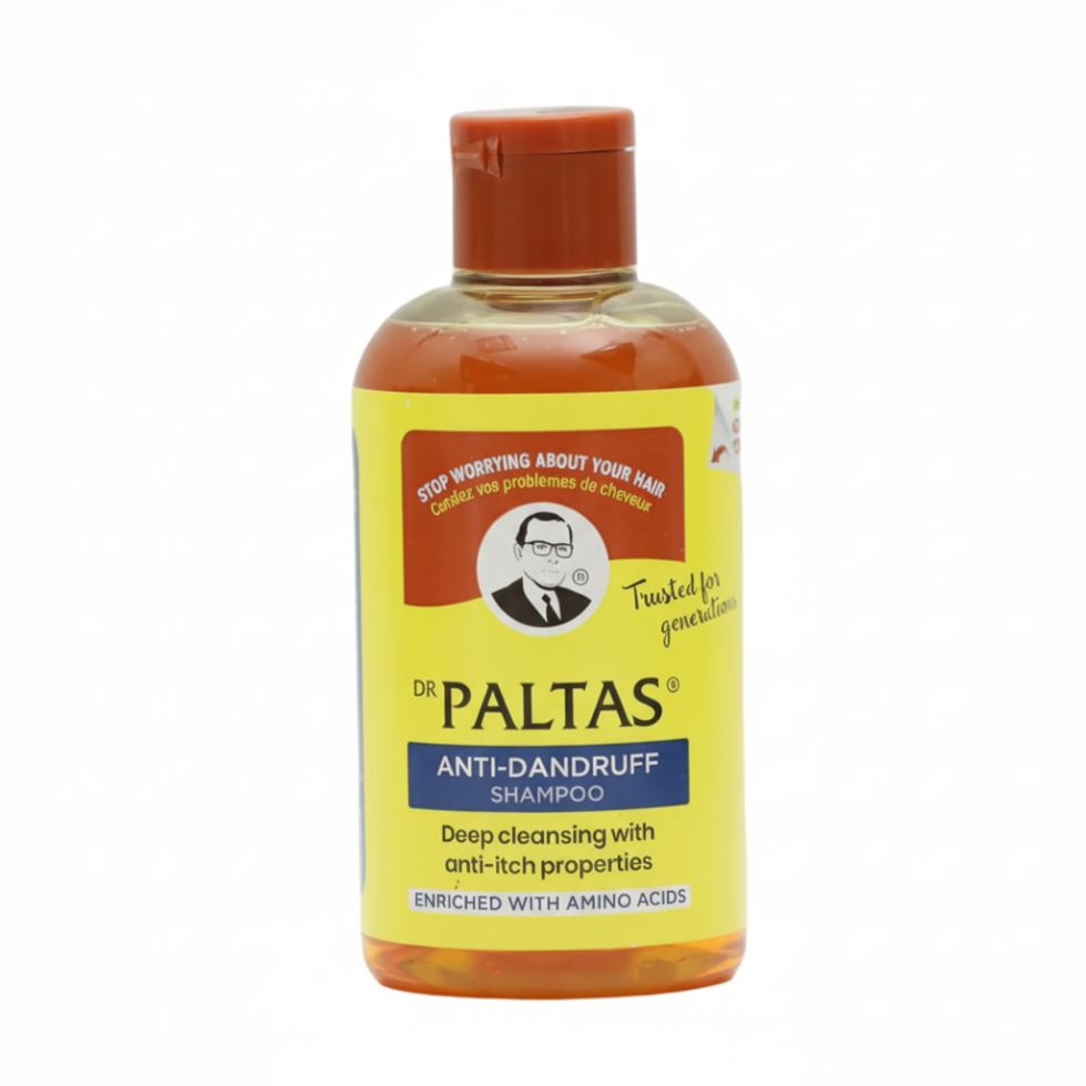 paltas anti dandruff shampoo 250ml fight flakes soothe itchy scalp clean healthy hair care