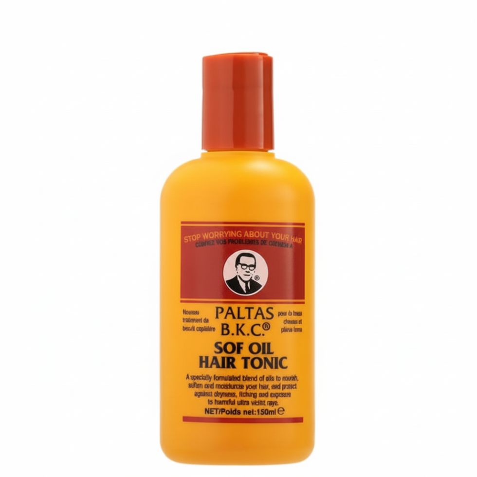 paltas bkc soft oil hair tonic 150ml nourish repair promote healthy hair scalp care leave in treatment oil