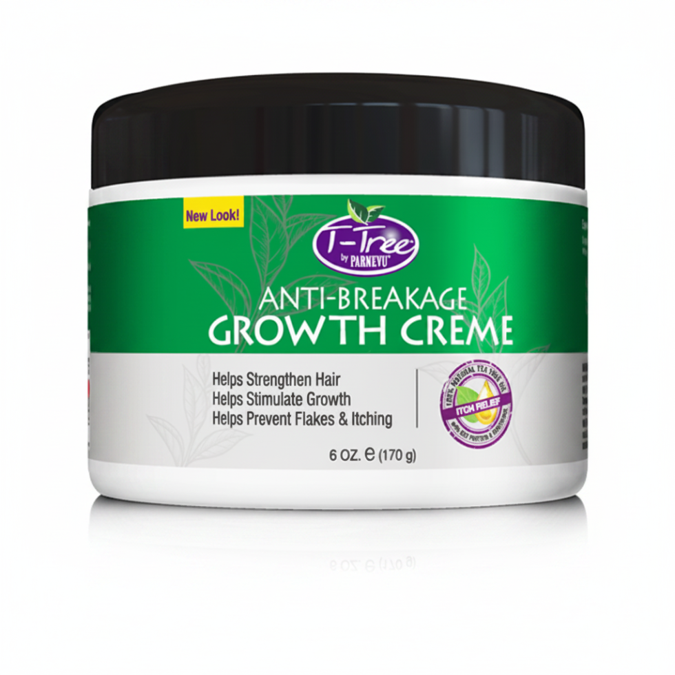 PARNEVU tea tree anti breakage growth creme for moisturized strengthened soft healthy-looking hair