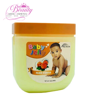 PCC Brands Baby Jelly Peach Scented 369GM-  Gentle Moisturizing & Skin Protection