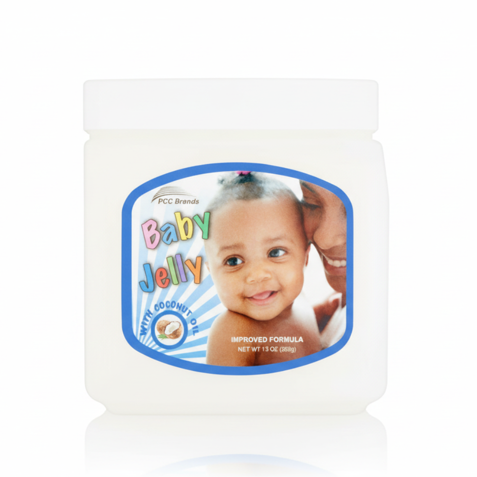 PCC baby jelly coconut scented 369g gentle moisturizing skin protection for soft smooth healthy skin