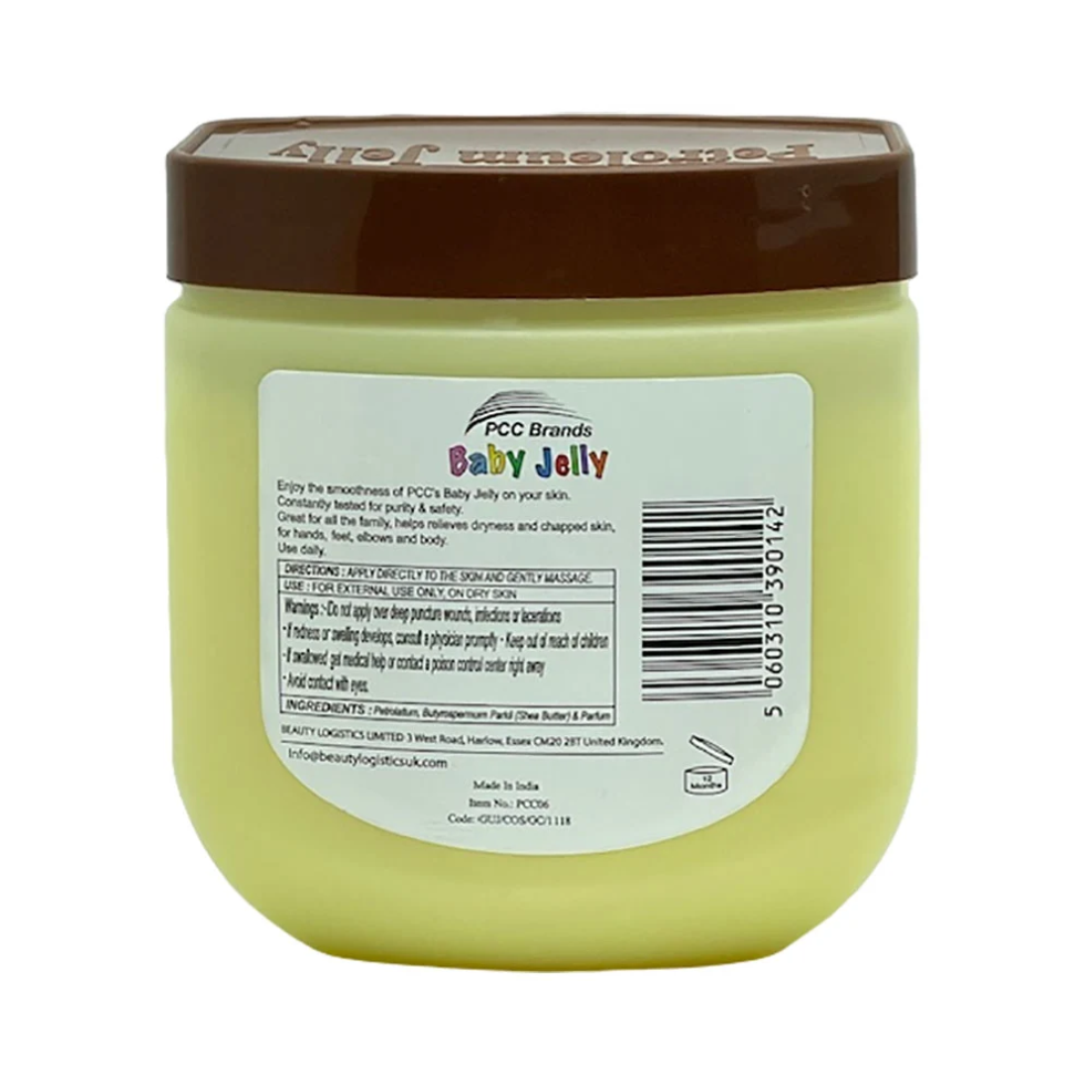 PCC baby jelly shea butter 369g soothing moisturizing skin protection for soft smooth healthy skin