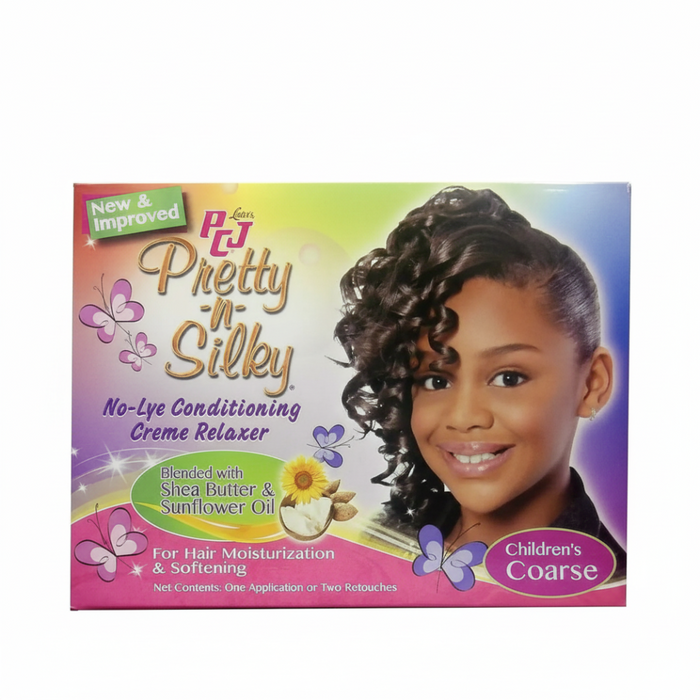 PCJ No Lye Conditioning Creme Relaxer Children’s Coarse | Complete Kit