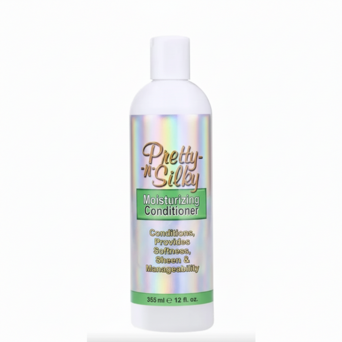 pcj pretty n silky moisturizing conditioner 355ml kids hydrating hair conditioner for soft smooth hair