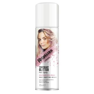 Paint Glow prosecco pink hair colour spray 125ml temporary pink hair color spray for instant bold and washable hair styling